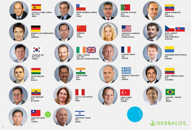 herbalife bilim adamları